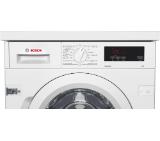 Bosch WIW24342EU, SER6 Built-in washing machine 8kg, C, 1200rpm, 41/66dB(A), display, Aquastop, waveDrum 55l