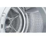 Bosch WTWH762BY, SER4 Tumble dryer with heat pump 9kg A++ / A cond., 64dB, drain set, SelfCleaning condenser, interior light, lint trap, silver-black door, speed compressor, HC