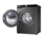 Samsung WW90T654DLX/S7,  Washing Machine, 9kg, 1600 rpm,  Energy Efficiency A, Add Wash, Eco Bubble, Steam Hygiene, Drum Clean, AI Control, Spin Efficiency B, Inox