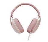 Logitech Zone Vibe 100 wireless headphones-ROSE M/N:A00167-BT-N/A-EMEA-914-STANDALONE