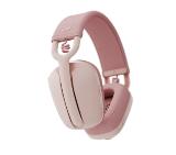 Logitech Zone Vibe 100 wireless headphones-ROSE M/N:A00167-BT-N/A-EMEA-914-STANDALONE