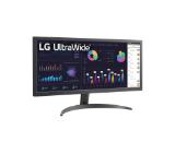 LG 26WQ500-B, 25.7" UltraWide AG, IPS Panel, 1ms MBR, 5ms, CR 1000:1, 250 cd/m2, 21:9, 2560x1080, HDR 10, sRGB over 99% , AMD FreeSync, 75Hz, Reader Mode, HDMI, Headphone Out, Tilt, Headphone Out, Black