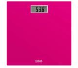 Tefal PP1403V0, Premiss Pink, glass platform (30x30x2cm), 150kg /100 g, display (65x28mm), 1 battery CR 2032