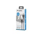 Lanberg Cable USB-A(M)->USB-B(M) 2.0 Ferrite 1M Box Black