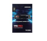 Samsung SSD 990 PRO 2TB PCIe 4.0 NVMe 2.0 M.2 V-NAND 3-bit MLC, 256-bit Encryption, Read 7450 MB/s Write 6900 MB/s