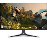 Dell Alienware AW2723DF, 27" LED Anti-Glare, IPS, 1ms GtG, AMD FreeSync Premium Pro, G-Sync, 1000:1, 600 cd/m2, QHD (2560X1440), 280Hz, 100% sRGB, 95% DCI-P3 ,HDMI, DP, USB 3.2 hub, PIP, PBP, Height Adjustable, Pivot, Swivel, Tilt, Black