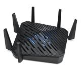 Acer Predator Router Connect 6 Tri-band 2.4GHz / 5GHz /6GHz,USB3.0 Type A | FTP/Samba, Ethernet | WAN 1 X 2.5Gbps, LAN 4 x 1Gbps (Game Port), LPDDR 1GB & 4GB Storage, Wifi 6E, black