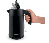 Bosch TWK7L463, Kettle, 2400 W, 1.7 l, Black