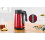 Bosch TWK7L464, Kettle, 2400 W, 1.7 l, Red