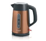 Bosch TWK4P439, Kettle, DesignLine, 2000-2400 W, 1.7 l,  OneCup function, Copper