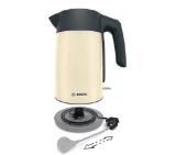 Bosch TWK7L467, Kettle, 2000-2400 W, 1.7 l,  Cup indicator, Triple safety function, Beige