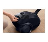 Bosch BGBS2LB1, Vacuum cleaner with bag 3.5 l, Series 2, 600W, 80 dB(A), black