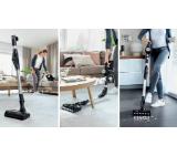 Bosch BCS711EXT, Cordless Handstick Vacuum Cleaner, Unlimited 7, TurboSpin motor, 3 Ah, 18.0V, 82 dB(A), AllFloor DynamicPower Brush with LED, Black