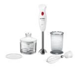 Bosch MSM24500, Blender, CleverMixx, 400 W, Chopper and blender included, Stainless steel whisk, mixing/measuring cup, White