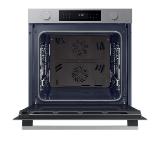 Samsung NV7B4445VAS/U2, Electric Oven with Dual Cook and Natural Steam, Bespoke Design, Air Sous Vide Function, 76 l, Catalysis, Class A+, LED display, Stainless steel