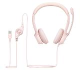 Logitech H390 USB Computer Headset - ROSE - USB - N/A - EMEA-914