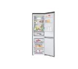LG GBB71PZUGN, Refrigerator, Bottom Freezer, 341l, LED-display, Total No Frost, LINEARCooling, DoorCooling, FRESHConverter, FRESHBalancer, Smart Inverter Compressor, ThinQ, Energy Efficiency D, 595 x 1860 x 682 mm, Platinum Silver