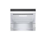 LG GBB71PZUGN, Refrigerator, Bottom Freezer, 341l, LED-display, Total No Frost, LINEARCooling, DoorCooling, FRESHConverter, FRESHBalancer, Smart Inverter Compressor, ThinQ, Energy Efficiency D, 595 x 1860 x 682 mm, Platinum Silver