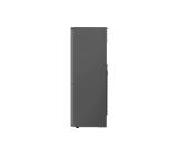 LG GBB71PZUGN, Refrigerator, Bottom Freezer, 341l, LED-display, Total No Frost, LINEARCooling, DoorCooling, FRESHConverter, FRESHBalancer, Smart Inverter Compressor, ThinQ, Energy Efficiency D, 595 x 1860 x 682 mm, Platinum Silver