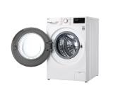 LG F4WV309S3E, Washing Machine, 9 kg, 1400 rpm, AI DD, Steam, Smart Diagnosis, Add Item, Energy Efficiency B, Spin Efficiency B, White