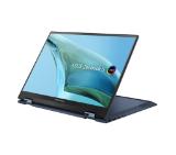 Asus Zenbook Flip OLED UP5302ZA-OLED-LX731X, Numpad, INTEL I7-1260P, OLED 13.3" WQXGA+ (2880 x 1800) 16:10, Touch, 16GB LPDDR5 (ON BD), PCIEG4 1TB SSD, Win 11 Pro, Ponder Blue
