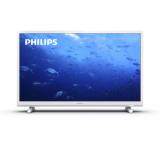 Philips 24PHS5537/12, 24" HD LED TV 1366x768, DVB-T/T2/T2-HD/C/S/S2, MPEG4, PAL,SECAM, HEVC, HDMI*2, VGA/DVI, Cl+, Digital audio output (optical), Audio in, Headphone out, 6W RMS, White