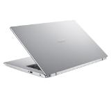 Acer Aspire 5, A517-52G-56MX, Intel Core i5-1135G7 (2.40GHz up to 4.20GHz, 8MB), 17.3" FHD IPS (1920x1080) Slim Bazel, HD Cam, 8GB DDR4 (up to 32GB), 512GB PCIe NVMe SSD, nVidia GeForce MX450 2GB DDR5, 802.11ax, BT, Linux, Silver