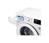 LG F2WV3S7S3E, Washing Machine, Slim design, 7 kg, 1200 rpm, Energy Efficiency D, Spin Efficiency B, Inverter Direct Drive, AI DD, Steam, Smart Diagnosis, Add Item, WxHxD/600x850x475 mm, White