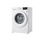 LG F2WV3S7S3E, Washing Machine, Slim design, 7 kg, 1200 rpm, Energy Efficiency D, Spin Efficiency B, Inverter Direct Drive, AI DD, Steam, Smart Diagnosis, Add Item, WxHxD/600x850x475 mm, White