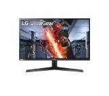 LG 27GN60R-B, UltraGear, 27" IPS, AG, 1ms GtG, 144Hz, 1000:1, 350cd/m2, Full HD 1920x1080, NVIDIA G-SYNC, Radeon FreeSync, HDR 10, sRGB 99%, HDMI, DisplayPort, Reader Mode, Headphone out, Tilt, Black