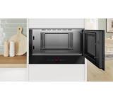 Bosch BFR7221B1, SER8 Built-in microwave, 900W, 21l, AutoPilot 7, Digital control ring, TFT touch display, black