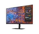 Samsung 32B800, 32" IPS SMART Monitor, 60Hz, 5 ms GTG, 3840 x 2160, 350 cd/m2, 1000:1 Contrast, HDR 600, Quantum Dot Color, Eye Saver Mode, Flicker Free, DP 1.4, HDMI, 3xUSB, USB-C, Headphone Jack, 178°/178°, Black