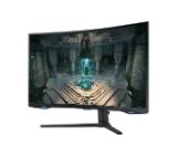 Samsung 32BG650 32" Odyssey G6 Smart, Curved 1000R, VA, 240 Hz, 1 ms GTG, 2560x1440, 350 cd/m2, 2500:1 Contrast, Eye Saver, Flicker Free, AMD FreeSync Premium Pro, DP 1.4, 2xHDMI 2.1, 2xUSB, Wi-Fi, Bluetooth, Speakers, Tizen, Black