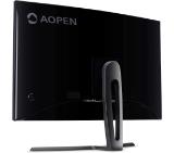 Aopen powered by Acer 32HC1QURPbidpx, 31.5'' 16:9, VA LED QHD (2560x1440) 250 nit, 1800R Curve, 4ms, FreeSync Premium, up to 144Hz, Zeroframe, 100M:1 ACM, 250cd/m2, DVI, HDMI, DP, Audio out, Tilt, VESA, Black