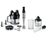 Bosch MSM6M8X1, SER6, Blender, ErgoMaster, 1200 W, Dynamic Speed Control, QuattroBlade System Pro, Included Blender, Food processor, Measuring cup, Chopper & Stainless steel whisk, Stainless steel