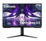 Samsung 27G30A, 27" VA LED, 144 Hz, 1 ms MPRT, 1920x1080, 250 cd/m2, 3000:1, FreeSync Premium, Black Equalizer, Eye Saver, Flicker Free, Display Port 1.2, HDMI 1.4, Headphone Jack, 178°/178°, Black