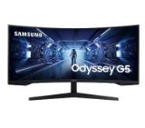 Samsung LC34G55T, 34" CURVED VA, 1000R, 165 Hz, 1 ms MPRT, 21:9, 3440 x 1440, HDR10, 250 cd/m2, 2500:1 Contrast, Mega DCR, Eye Saver, Flicker Free, FreeSync Premium, Black Equalizer, Low Input Lag, DP 1.4, HDMI 2.0, Headphone, 178°/178°, Black