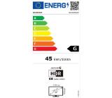 Samsung 49" 49A950 VA QLED, 120 Hz, 4 ms GTG, 5120x1440, 350 cd/m2, 3000:1, HDR 400, Eye Saver, Flicker Free, USB Type C, LAN, 3xUSB 3.0, Display Port, 2xHDMI, Speakers, Headphone Jack, 178°/178°, Black