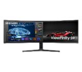Samsung 49" 49A950 VA QLED, 120 Hz, 4 ms GTG, 5120x1440, 350 cd/m2, 3000:1, HDR 400, Eye Saver, Flicker Free, USB Type C, LAN, 3xUSB 3.0, Display Port, 2xHDMI, Speakers, Headphone Jack, 178°/178°, Black