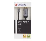 Verbatim USB-C to HDMI Adapter - USB 3.1 Gen 1/HDMI 1.5m Cable