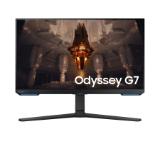 Samsung 28BG700 28" Odyssey G7, IPS, 144 Hz, 1 ms GTG, 3840x2160, 300 cd/m2, 1000:1 Contrast, DP, 2xHDMI, USB Hub, LAN, Black