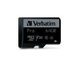 Verbatim micro SDXC 64GB Pro Class 10 UHS-I