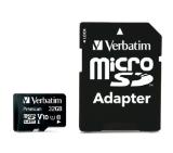 Verbatim micro SDHC 32GB Class 10 (Incl. Adaptor)