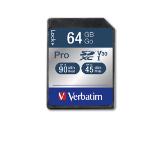 Verbatim 64GB SDHC Pro Class 10 UHS-I