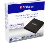 Verbatim External Slimline Blu-ray Writer Type-C