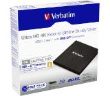Verbatim Ultra HD 4K Blu-ray Writer USB-C