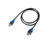 Lanberg HDMI M/M V2.0 cable 1m 4K CU box, black BOX