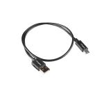 Lanberg USB-C(M) -> USB-A(M) 2.0 cable 1m QC, black BOX
