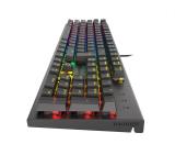 Genesis Mechanical Gaming Keyboard Thor 303 RGB Backlight Red Switch Hot Swap US Layout Black