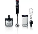 Bosch MS61B6150, Blender, ErgoMixx, 1000 W, 12-speed, turbo button, Included mixing jug, mini chopper & stainless steel whisk, Black, Anthracite